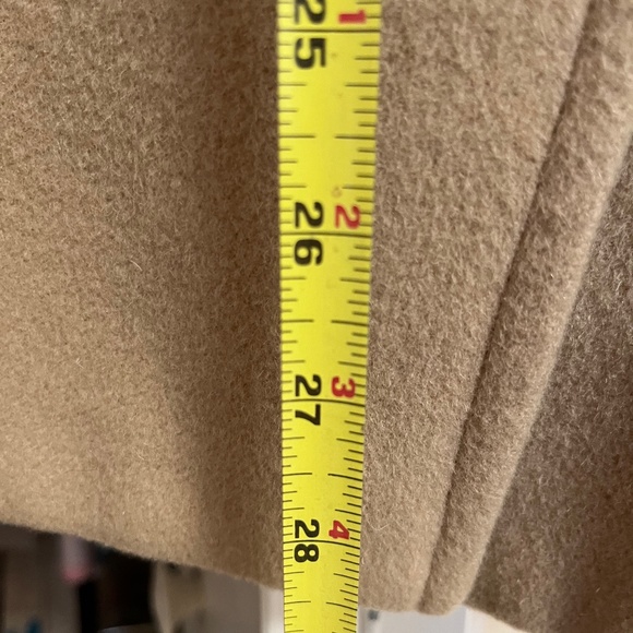 St John's Bay Dress Coat - with large reinforced brown buttons and inside pocket - Picture 12 of 16